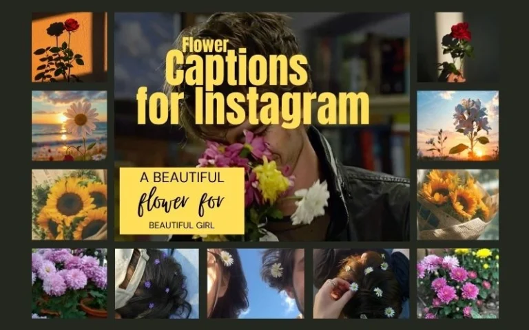 Flower Captions for Instagram